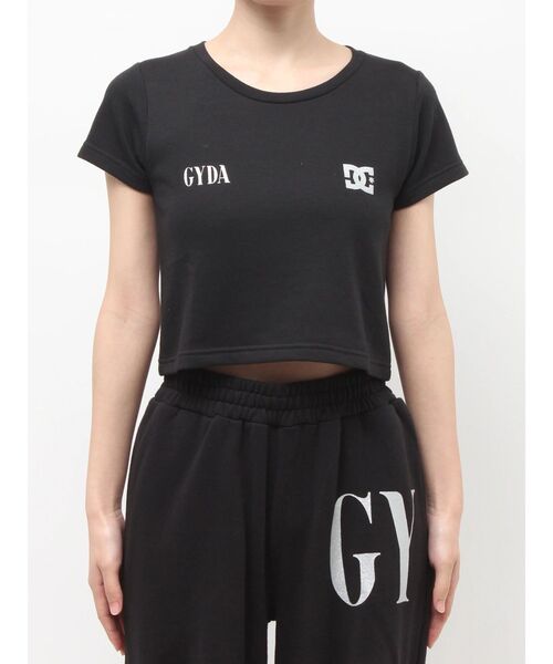 DC(ディーシー)の「GYDA×DC SPARKLE LOGOショートTシャツ(Tシャツ/カットソー・レディース・グレー/オフホワイト/ブラック/ピンク・FREE)」の20枚目の写真