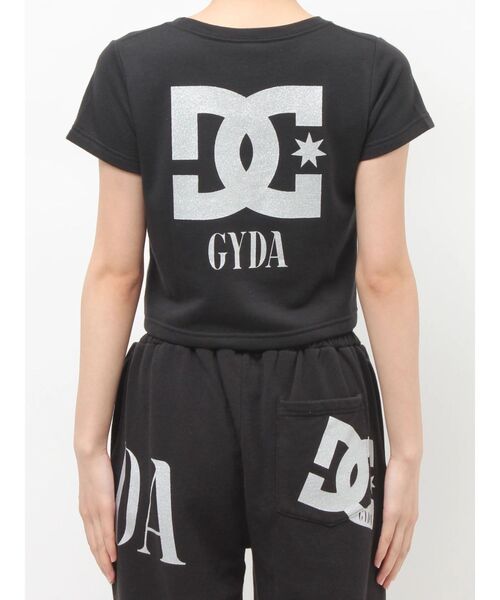 DC(ディーシー)の「GYDA×DC SPARKLE LOGOショートTシャツ(Tシャツ/カットソー・レディース・グレー/オフホワイト/ブラック/ピンク・FREE)」の22枚目の写真