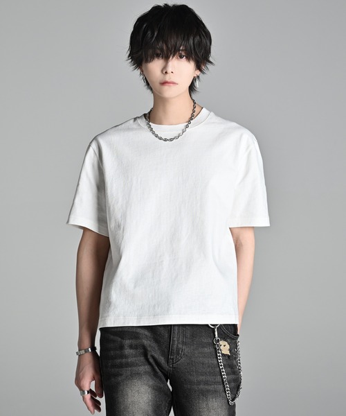 ADRER（アドラー）の「THE BASIC TEE / Cool Touch × Sweat Proof / ザ ベーシック ティー / 接触冷感 × 汗シミ防止（Tシャツ/カットソー・メンズ・ホワイト/グレー/ブラック/ネイビー/レッド・L/M/S/XS）」の2枚目の写真