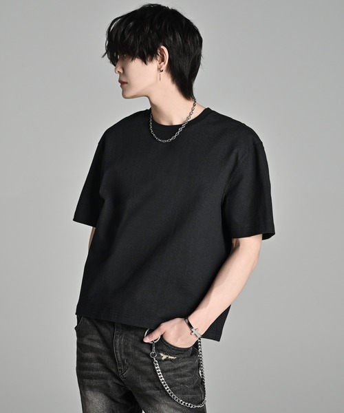 ADRER（アドラー）の「THE BASIC TEE / Cool Touch × Sweat Proof / ザ ベーシック ティー / 接触冷感 × 汗シミ防止（Tシャツ/カットソー・メンズ・ホワイト/グレー/ブラック/ネイビー/レッド・L/M/S/XS）」の15枚目の写真