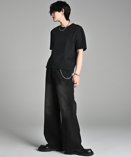 ADRER（アドラー）の「THE BASIC TEE / Cool Touch × Sweat Proof / ザ ベーシック ティー / 接触冷感 × 汗シミ防止（Tシャツ/カットソー・メンズ・ホワイト/グレー/ブラック/ネイビー/レッド・L/M/S/XS）」の14枚目の写真