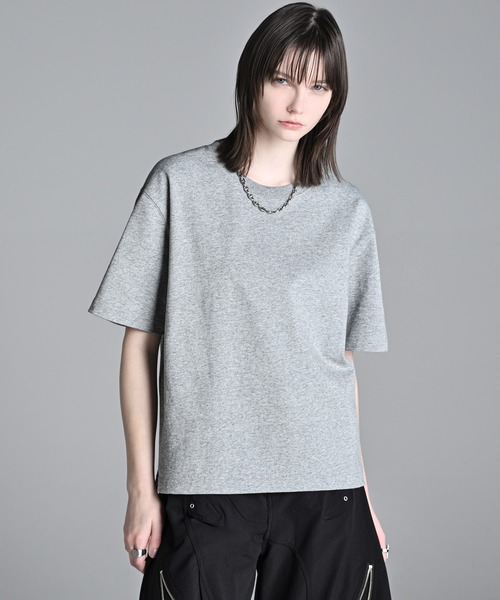 ADRER（アドラー）の「THE BASIC TEE / Cool Touch × Sweat Proof / ザ ベーシック ティー / 接触冷感 × 汗シミ防止（Tシャツ/カットソー・メンズ・ホワイト/グレー/ブラック/ネイビー/レッド・L/M/S/XS）」の18枚目の写真