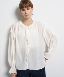LANVIN en Bleu｜ランバンオンブルーのトップス（ホワイト/白色系