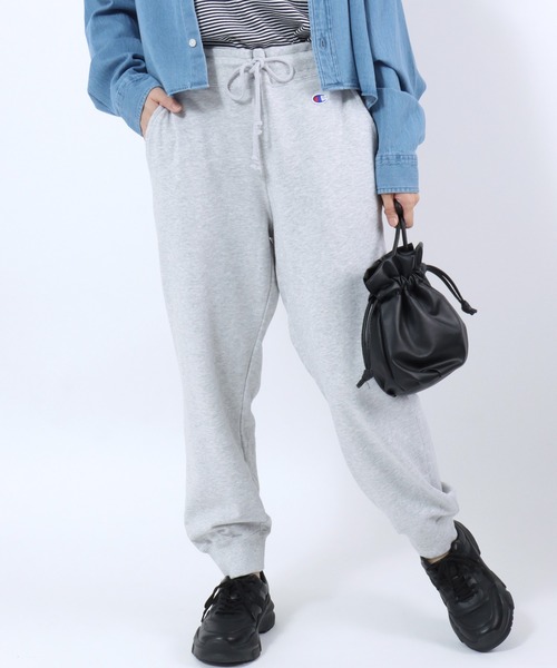 Champion（チャンピオン）の「Champion（チャンピオン）ベーシック スウェットジョガーパンツ/テーパード リラックスパンツ/レディース（スウェットパンツ・レディース・ネイビー/アッシュグレー/ブラック・S/XL/L/M）」の17枚目の写真