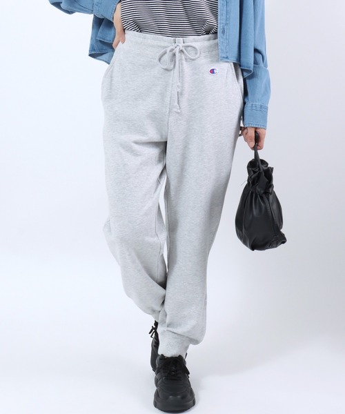 Champion（チャンピオン）の「Champion（チャンピオン）ベーシック スウェットジョガーパンツ/テーパード リラックスパンツ/レディース（スウェットパンツ・レディース・ネイビー/アッシュグレー/ブラック・S/XL/L/M）」の18枚目の写真