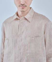 EDIFICE | ETS.MATERIAUX(マテリオ) US ネイビー シャツ(シャツ/ブラウス)