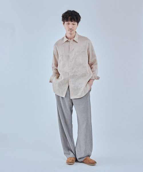 EDIFICE(エディフィス)の「ETS.MATERIAUX(マテリオ) US ネイビー シャツ(シャツ/ブラウス・メンズ・ブラウン系その他/グリーン/ブルー系その他・2/3)」の20枚目の写真