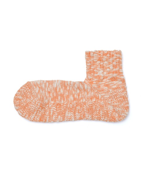 Snow Peak（スノーピーク）の「Snow Peak / Soft GARAGARA Sox 靴下（ソックス/靴下・メンズ・ホワイト/オレンジ/オリーブ/ネイビー・S/M）」の4枚目の写真
