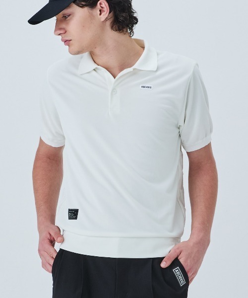 archivio(アルチビオ)の「<MENS>星柄切替ポロシャツ(ポロシャツ・メンズ・ホワイト/ブラック/キャメル・L/M/LL)」の10枚目の写真