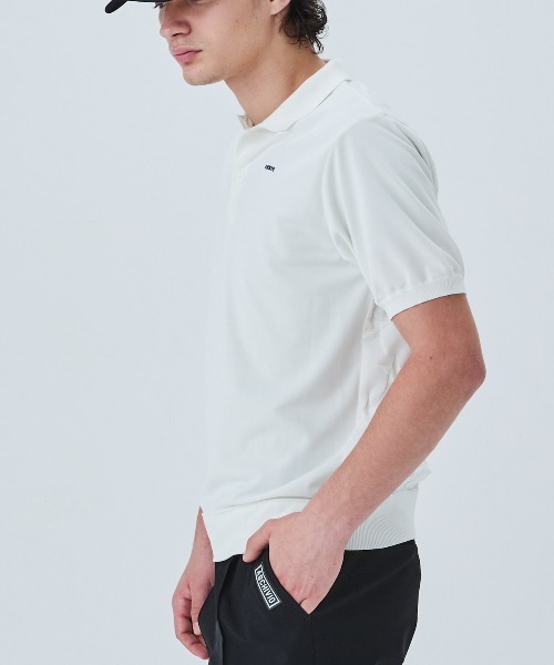 archivio(アルチビオ)の「<MENS>星柄切替ポロシャツ(ポロシャツ・メンズ・ホワイト/ブラック/キャメル・L/M/LL)」の11枚目の写真