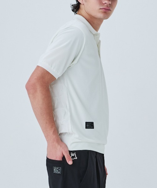 archivio(アルチビオ)の「<MENS>星柄切替ポロシャツ(ポロシャツ・メンズ・ホワイト/ブラック/キャメル・L/M/LL)」の14枚目の写真