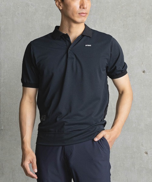 archivio(アルチビオ)の「<MENS>星柄切替ポロシャツ(ポロシャツ・メンズ・ホワイト/ブラック/キャメル・L/M/LL)」の17枚目の写真