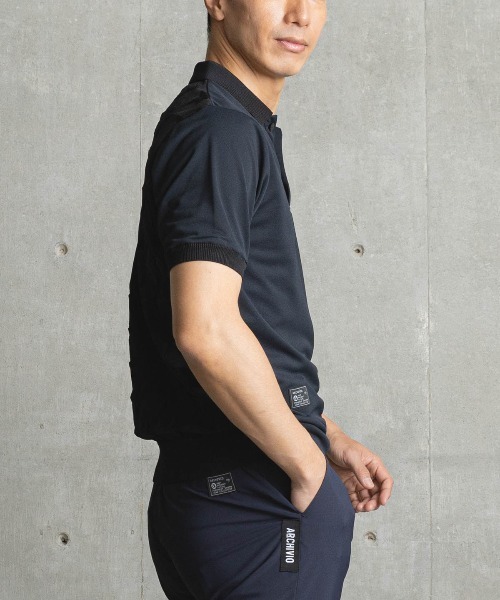 archivio(アルチビオ)の「<MENS>星柄切替ポロシャツ(ポロシャツ・メンズ・ホワイト/ブラック/キャメル・L/M/LL)」の20枚目の写真