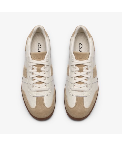 Clarks（クラークス）の「Seco Speed. / レディース セコスピード (ホワイトコンビレザー)（スニーカー・レディース・ホワイト・UK3/UK4/UK5/UK6）」の6枚目の写真