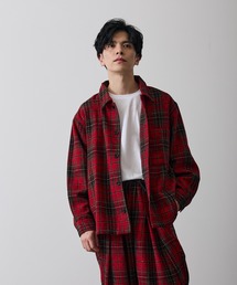 improves（インプローブス）の「ビッグシルエット チェック カバーオール（カバーオール）」