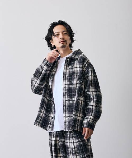 improves(インプローブス)の「ビッグシルエット チェック カバーオール(カバーオール・メンズ・C/A/B・LARGE/MEDIUM/SMALL)」の6枚目の写真