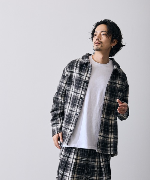 improves(インプローブス)の「ビッグシルエット チェック カバーオール(カバーオール・メンズ・C/A/B・LARGE/MEDIUM/SMALL)」の7枚目の写真