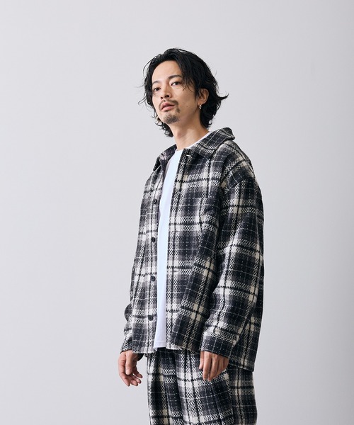 improves(インプローブス)の「ビッグシルエット チェック カバーオール(カバーオール・メンズ・C/A/B・LARGE/MEDIUM/SMALL)」の8枚目の写真