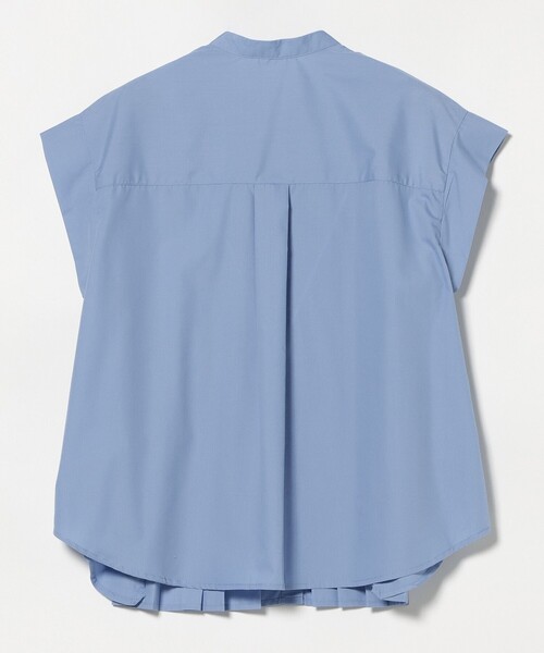 BEAMS HEART(ビームスハート)の「【ON/OFF活躍】プリーツ ブロード シャツ(シャツ/ブラウス・レディース・オフホワイト/その他/サックスブルー・FREE)」の12枚目の写真