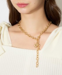 rienda（リエンダ）の「ニュアンスハートプレートネックレス（ネックレス）」