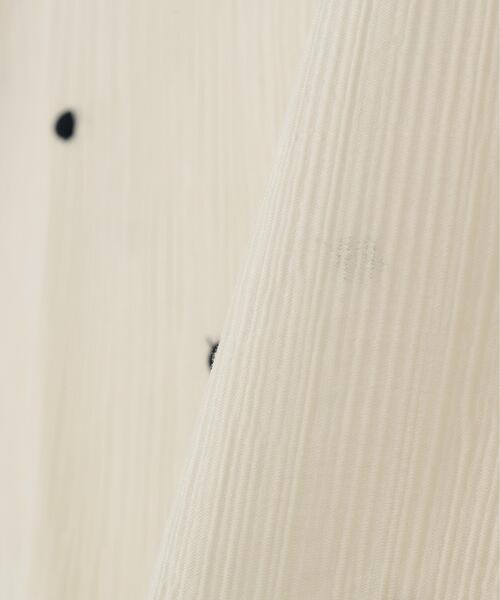 NATURAL BEAUTY BASIC（ナチュラルビューティーベーシック）の「◇ドット刺繍ブラウス（シャツ/ブラウス・レディース・ホワイト系その他/ベージュ系その他/ブルー・FREE）」の14枚目の写真