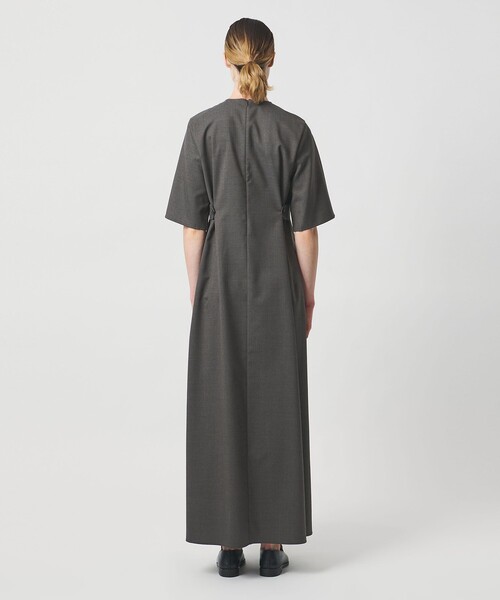 LOEFF（ロエフ）の「＜LOEFF＞ショートスリーブ ワンピース（ワンピース・レディース・ブラック/ダークブラウン・1/0）」の11枚目の写真