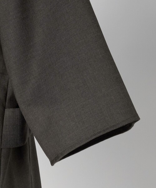 LOEFF（ロエフ）の「＜LOEFF＞ショートスリーブ ワンピース（ワンピース・レディース・ブラック/ダークブラウン・1/0）」の15枚目の写真