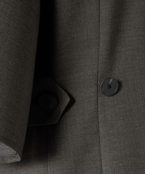 LOEFF（ロエフ）の「＜LOEFF＞ショートスリーブ ワンピース（ワンピース・レディース・ブラック/ダークブラウン・1/0）」の17枚目の写真