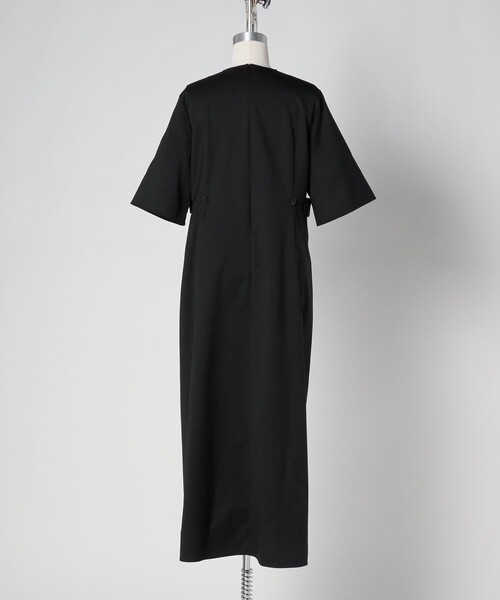 LOEFF（ロエフ）の「＜LOEFF＞ショートスリーブ ワンピース（ワンピース・レディース・ブラック/ダークブラウン・1/0）」の20枚目の写真