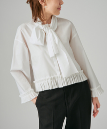 VERMEIL par iena | プリーツボウタイブラウス(シャツ/ブラウス)