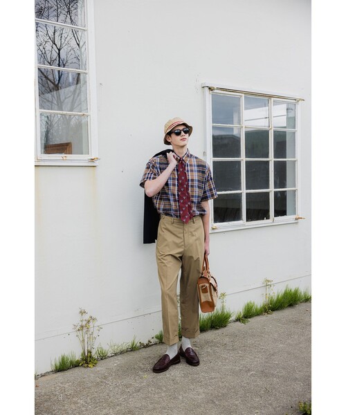 BEAMS PLUS(ビームスプラス)の「B.D. Classic-fit Madras(シャツ/ブラウス・メンズ・パープル/ブラウン・SMALL/MEDIUM/LARGE/X-LARGE)」の21枚目の写真