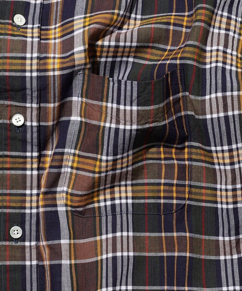 BEAMS PLUS(ビームスプラス)の「B.D. Classic-fit Madras(シャツ/ブラウス・メンズ・パープル/ブラウン・SMALL/MEDIUM/LARGE/X-LARGE)」の18枚目の写真