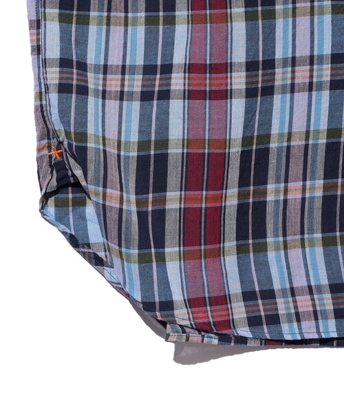 BEAMS PLUS(ビームスプラス)の「B.D. Classic-fit Madras(シャツ/ブラウス・メンズ・パープル/ブラウン・SMALL/MEDIUM/LARGE/X-LARGE)」の4枚目の写真