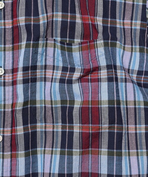 BEAMS PLUS(ビームスプラス)の「B.D. Classic-fit Madras(シャツ/ブラウス・メンズ・パープル/ブラウン・SMALL/MEDIUM/LARGE/X-LARGE)」の5枚目の写真