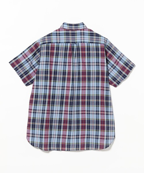BEAMS PLUS(ビームスプラス)の「B.D. Classic-fit Madras(シャツ/ブラウス・メンズ・パープル/ブラウン・SMALL/MEDIUM/LARGE/X-LARGE)」の14枚目の写真
