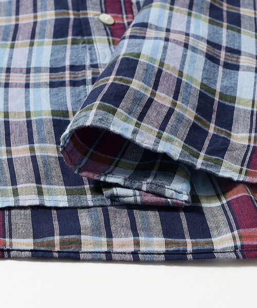 BEAMS PLUS(ビームスプラス)の「B.D. Classic-fit Madras(シャツ/ブラウス・メンズ・パープル/ブラウン・SMALL/MEDIUM/LARGE/X-LARGE)」の15枚目の写真