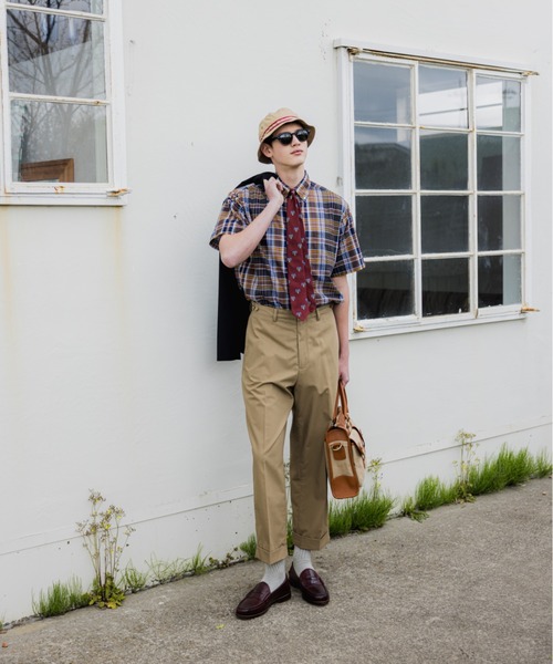 BEAMS PLUS(ビームスプラス)の「B.D. Classic-fit Madras(シャツ/ブラウス・メンズ・パープル/ブラウン・SMALL/MEDIUM/LARGE/X-LARGE)」の18枚目の写真