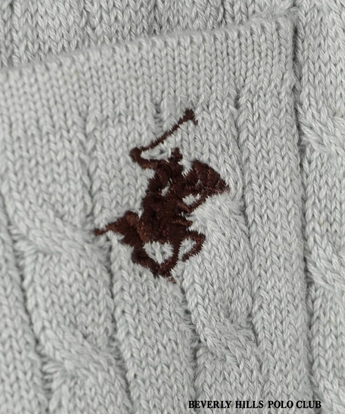 BEVERLY HILLS POLO CLUB(ビバリーヒルズポロクラブ)の「【BEVERLY HILLS POLO CLUB】衿付きボックスカーディガン(カーディガン/ボレロ・レディース・サックスブルー/イエロー/ネイビー/ピンク・FREE)」の17枚目の写真