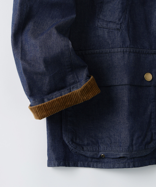 Barbour(バブアー)の「Barbour (バブアー)OS BEDALE/ビデイル DENIM CASUAL JACKET(その他アウター・メンズ・ネイビー・40/38/36)」の11枚目の写真