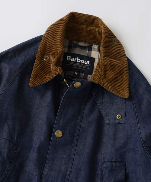 Barbour(バブアー)の「Barbour (バブアー)OS BEDALE/ビデイル DENIM CASUAL JACKET(その他アウター・メンズ・ネイビー・40/38/36)」の12枚目の写真