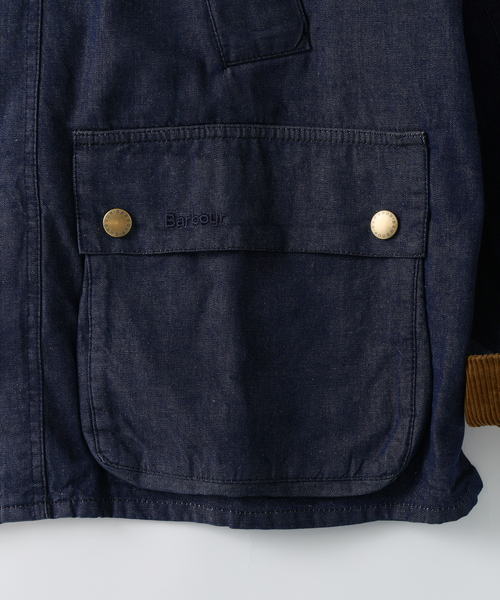 Barbour(バブアー)の「Barbour (バブアー)OS BEDALE/ビデイル DENIM CASUAL JACKET(その他アウター・メンズ・ネイビー・40/38/36)」の14枚目の写真