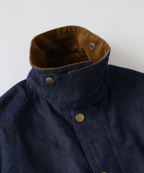Barbour(バブアー)の「Barbour (バブアー)OS BEDALE/ビデイル DENIM CASUAL JACKET(その他アウター・メンズ・ネイビー・40/38/36)」の17枚目の写真