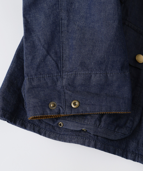 Barbour(バブアー)の「Barbour (バブアー)OS BEDALE/ビデイル DENIM CASUAL JACKET(その他アウター・メンズ・ネイビー・40/38/36)」の20枚目の写真