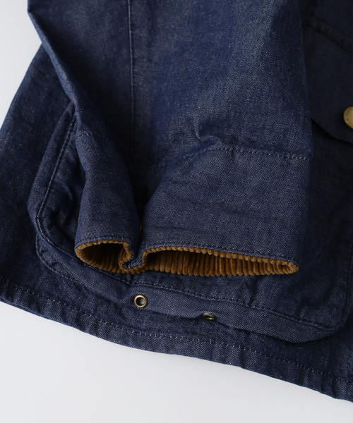 Barbour(バブアー)の「Barbour (バブアー)OS BEDALE/ビデイル DENIM CASUAL JACKET(その他アウター・メンズ・ネイビー・40/38/36)」の21枚目の写真
