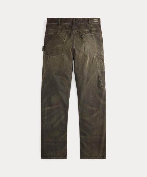 RRL(ダブル アール エル)の「エンジニア フィット キャンバス カーペンター パンツ(その他パンツ・メンズ・ブラック系1・31/30/30/30/29/30/34/32/32/32/28/30/36/32/32/30)」の4枚目の写真