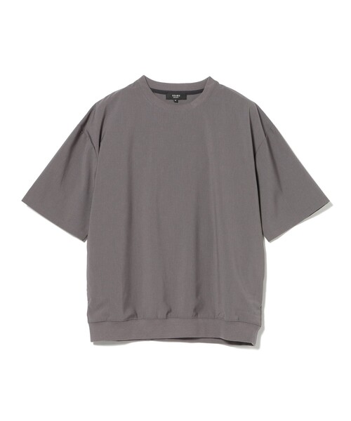 BEAMS HEART(ビームスハート)の「【6/18値下げ】ポリトロ ショートスリーブ Tシャツ(吸水速乾・接触冷感・ユニセックス)(Tシャツ/カットソー・メンズ・ネイビー/ダークブラウン/グレー/ブラック・S/M/L/XL)」の8枚目の写真