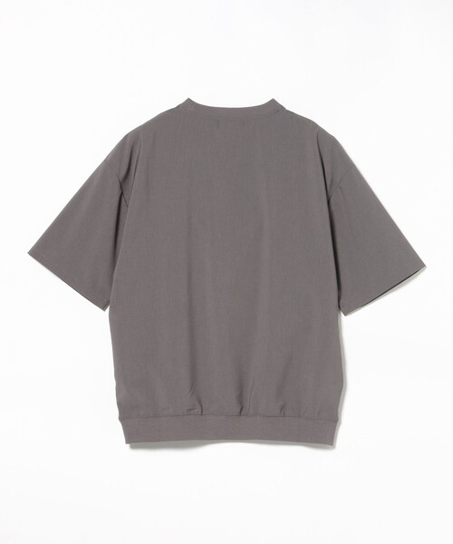 BEAMS HEART(ビームスハート)の「【6/18値下げ】ポリトロ ショートスリーブ Tシャツ(吸水速乾・接触冷感・ユニセックス)(Tシャツ/カットソー・メンズ・ネイビー/ダークブラウン/グレー/ブラック・S/M/L/XL)」の11枚目の写真