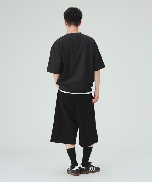 BEAMS HEART(ビームスハート)の「【6/18値下げ】ポリトロ ショートスリーブ Tシャツ(吸水速乾・接触冷感・ユニセックス)(Tシャツ/カットソー・メンズ・ネイビー/ダークブラウン/グレー/ブラック・S/M/L/XL)」の15枚目の写真