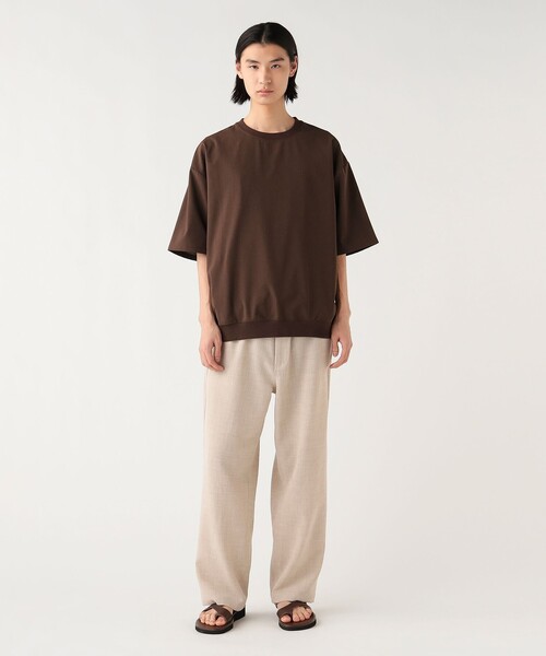 BEAMS HEART(ビームスハート)の「【6/18値下げ】ポリトロ ショートスリーブ Tシャツ(吸水速乾・接触冷感・ユニセックス)(Tシャツ/カットソー・メンズ・ネイビー/ダークブラウン/グレー/ブラック・S/M/L/XL)」の19枚目の写真