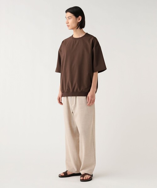 BEAMS HEART(ビームスハート)の「【6/18値下げ】ポリトロ ショートスリーブ Tシャツ(吸水速乾・接触冷感・ユニセックス)(Tシャツ/カットソー・メンズ・ネイビー/ダークブラウン/グレー/ブラック・S/M/L/XL)」の20枚目の写真